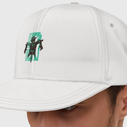 Кепка снепбек Монстр пугало / Белый – фото 1