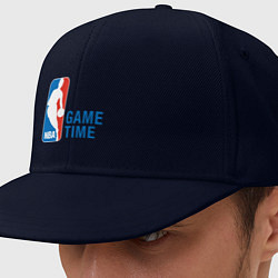 Кепка-снепбек NBA Game Time, цвет: тёмно-синий