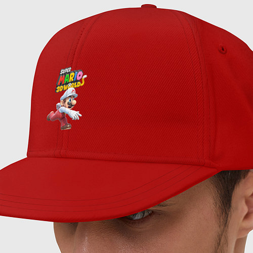 Кепка снепбек Super Mario 3D World Video game Nintendo / Красный – фото 1
