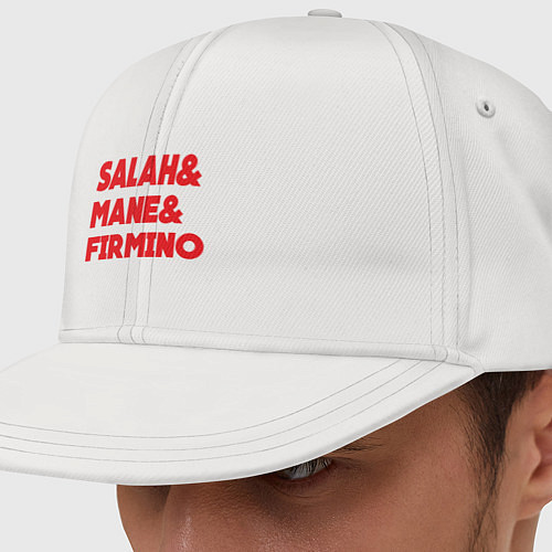 Кепка снепбек Salah - Mane - Firmino / Белый – фото 1