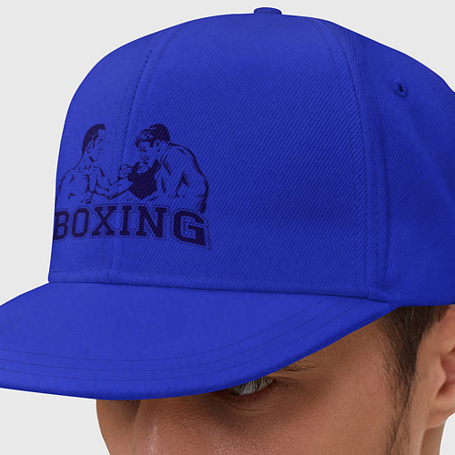 Кепка снепбек Бокс Boxing is cool / Синий – фото 1