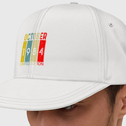 Кепка-снепбек 1984 - Октябрь, цвет: белый