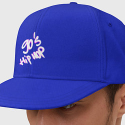 Кепка-снепбек 90s Hip Hop, цвет: синий