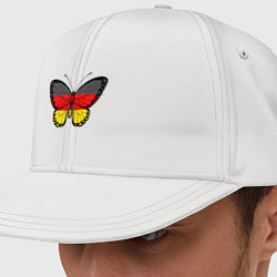 Кепка-снепбек Бабочка - Германия, цвет: белый