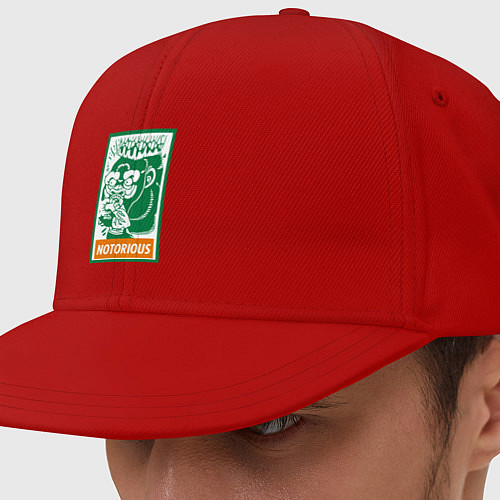 Кепка снепбек Notorious tattoo / Красный – фото 1