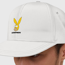 Кепка-снепбек Simpboy - rabbit Homer, цвет: белый