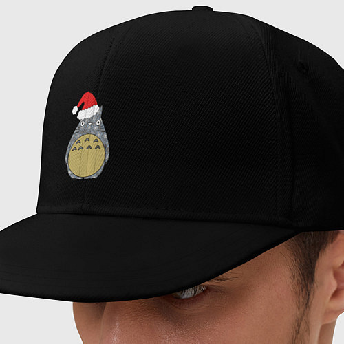 Кепка снепбек Totoro Santa / Черный – фото 1