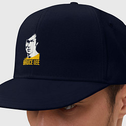 Кепка-снепбек Bruce Lee style, цвет: тёмно-синий