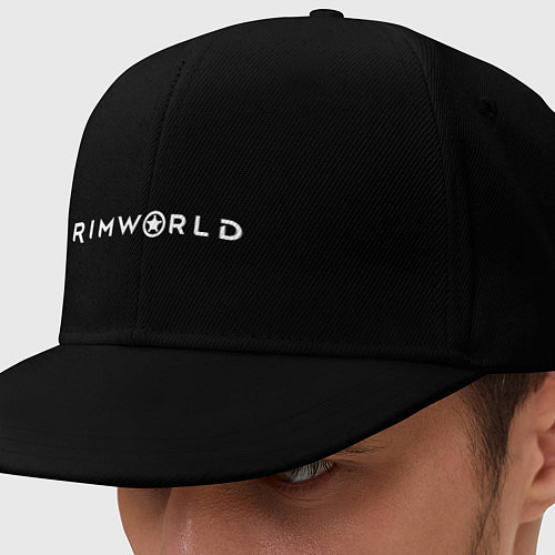 Кепка снепбек Rimworld logo / Черный – фото 1