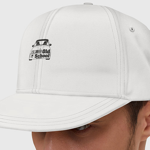 Кепка снепбек BMW old school / Белый – фото 1