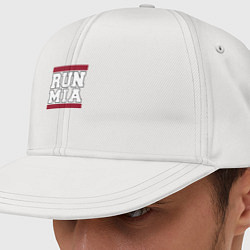 Кепка-снепбек Run Miami Heat, цвет: белый