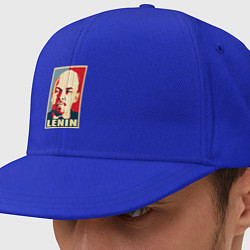 Кепка-снепбек Lenin, цвет: синий