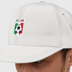 Кепка-снепбек Футбол Италии, цвет: белый
