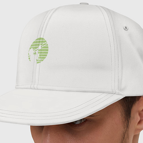 Кепка снепбек Джазовый трубач / Белый – фото 1