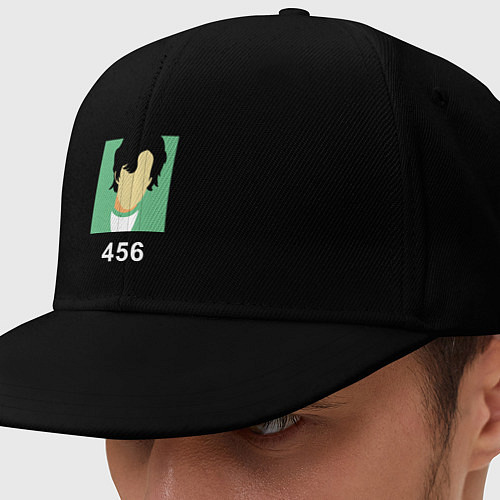 Кепка снепбек Сон Ки Хун - 456 / Черный – фото 1