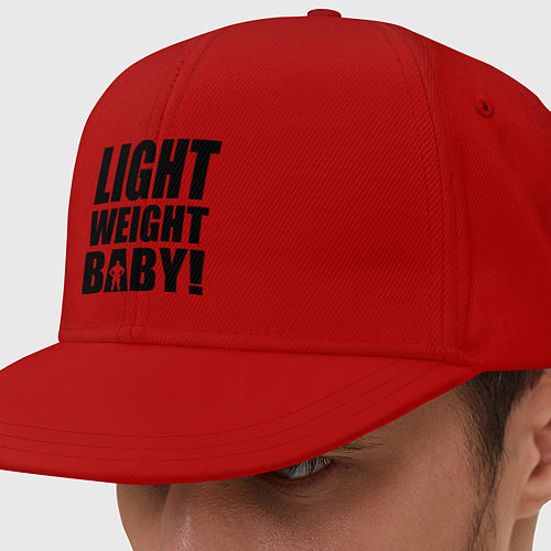 Кепка снепбек Light weight baby / Красный – фото 1