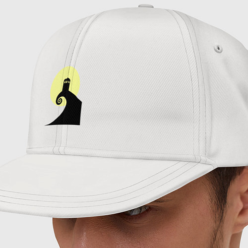 Кепка снепбек Tardis night / Белый – фото 1