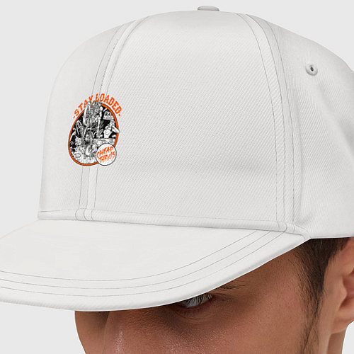 Кепка снепбек Все в восторге не меняйся / Белый – фото 1