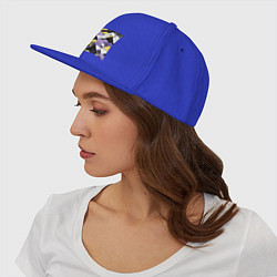 Кепка-снепбек Япония горы, цвет: синий — фото 2