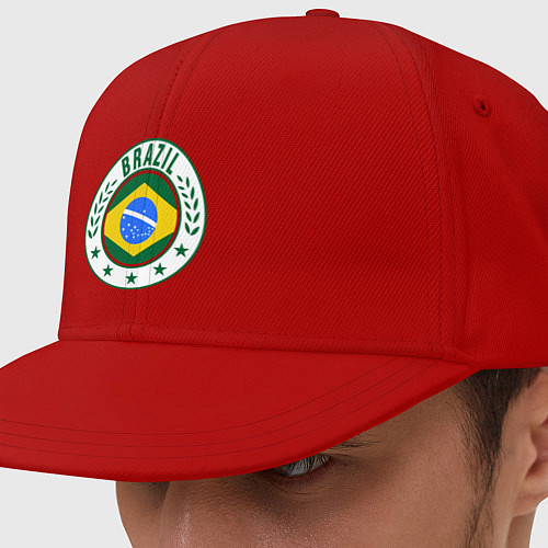 Кепка снепбек Brazil 2014 / Красный – фото 1