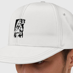 Кепка-снепбек Barbie - sketch ai art fantasy, цвет: белый