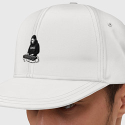 Кепка-снепбек Bones за клавишами, цвет: белый