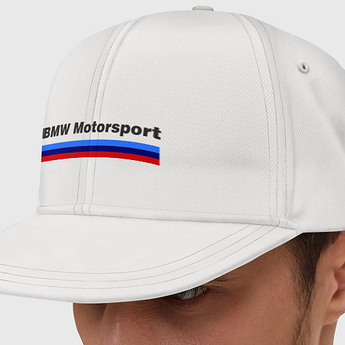 Кепка снепбек Bmw Motorsport / Белый – фото 1