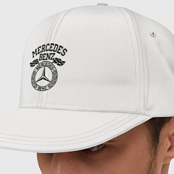 Кепка-снепбек Mercedes Benz, цвет: белый
