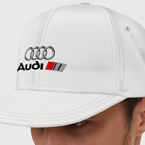 Кепка снепбек Audi / Белый – фото 1
