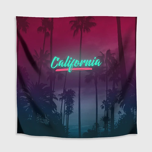 Скатерть для стола California / 3D-принт – фото 1