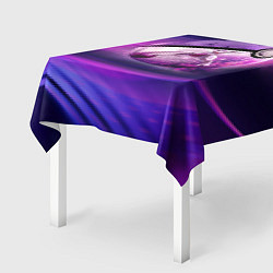 Скатерть для стола Pokeball: Violet, цвет: 3D-принт — фото 2