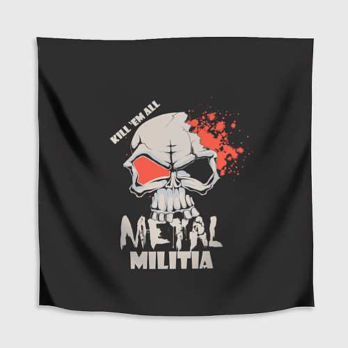 Скатерть для стола Metal Militia / 3D-принт – фото 1