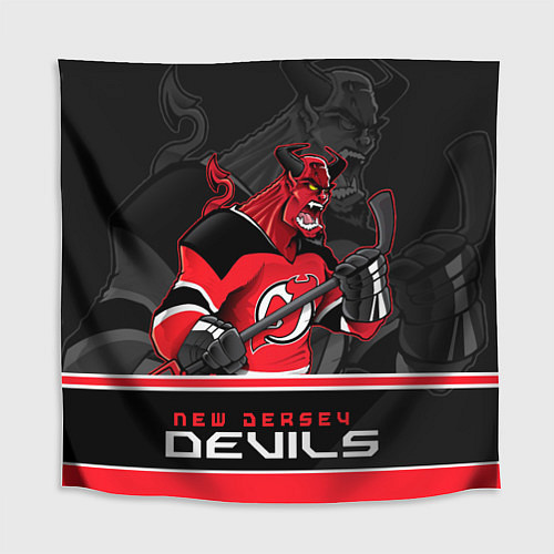 Скатерть для стола New Jersey Devils / 3D-принт – фото 1