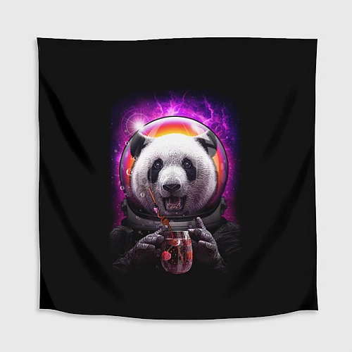 Скатерть для стола Panda Cosmonaut / 3D-принт – фото 1