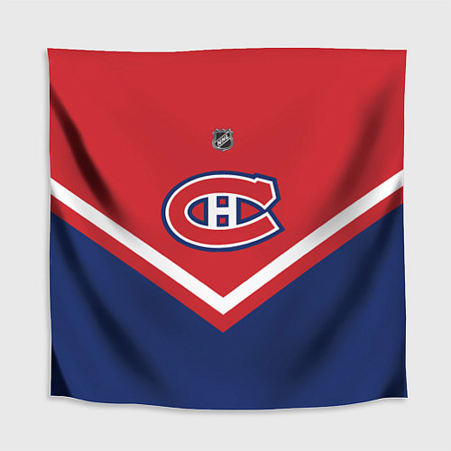 Скатерть для стола NHL: Montreal Canadiens / 3D-принт – фото 1