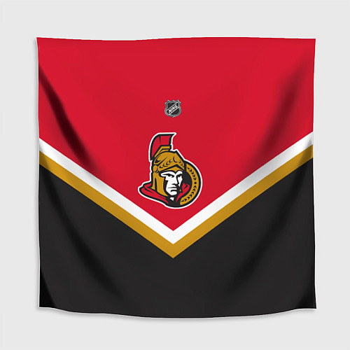 Скатерть для стола NHL: Ottawa Senators / 3D-принт – фото 1