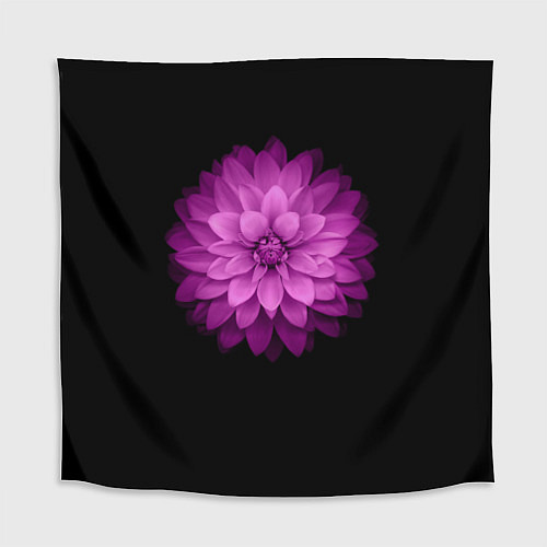 Скатерть для стола Violet Flower / 3D-принт – фото 1