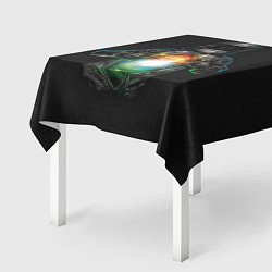 Скатерть для стола Космос внутри, цвет: 3D-принт — фото 2