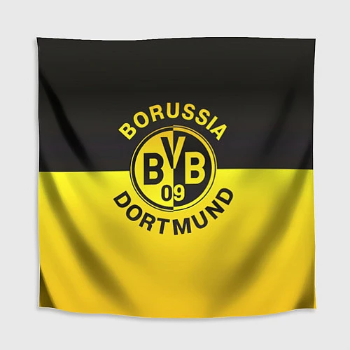 Скатерть для стола Borussia Dortmund FC / 3D-принт – фото 1