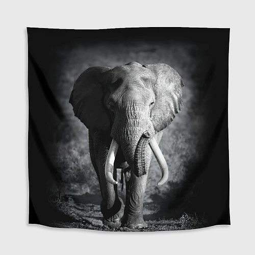 Скатерть для стола Бегущий слон / 3D-принт – фото 1