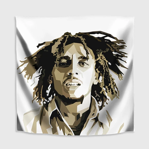 Скатерть для стола Bob Marley: Mono / 3D-принт – фото 1