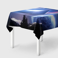 Скатерть для стола Pink Floyd: Space, цвет: 3D-принт — фото 2