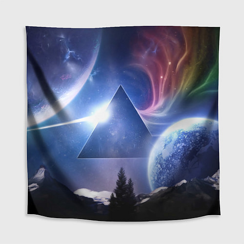 Скатерть для стола Pink Floyd: Space / 3D-принт – фото 1