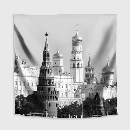 Скатерть для стола Москва: Кремль / 3D-принт – фото 1