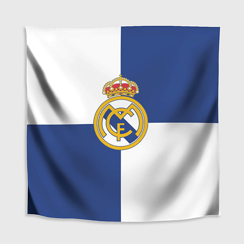 Скатерть для стола Real Madrid: Blue style / 3D-принт – фото 1