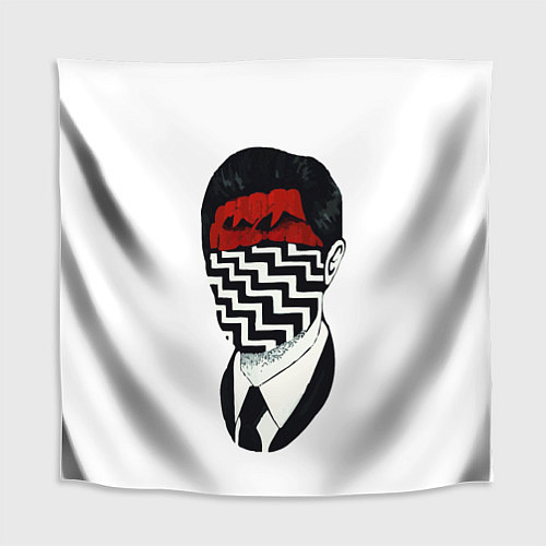 Скатерть для стола Twin Peaks Face / 3D-принт – фото 1