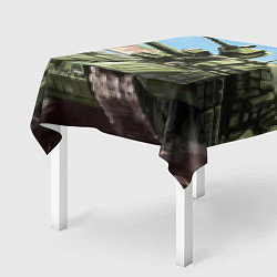Скатерть для стола Защитники, цвет: 3D-принт — фото 2