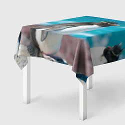 Скатерть для стола Пингвин на солнышке, цвет: 3D-принт — фото 2