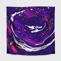 Скатерть для стола Фиолетовый акрил, цвет: 3D-принт
