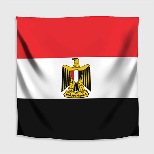Скатерть для стола Флаг и герб Египта / 3D-принт – фото 1